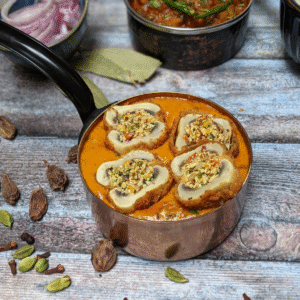 Stuffed Mushroom Masala