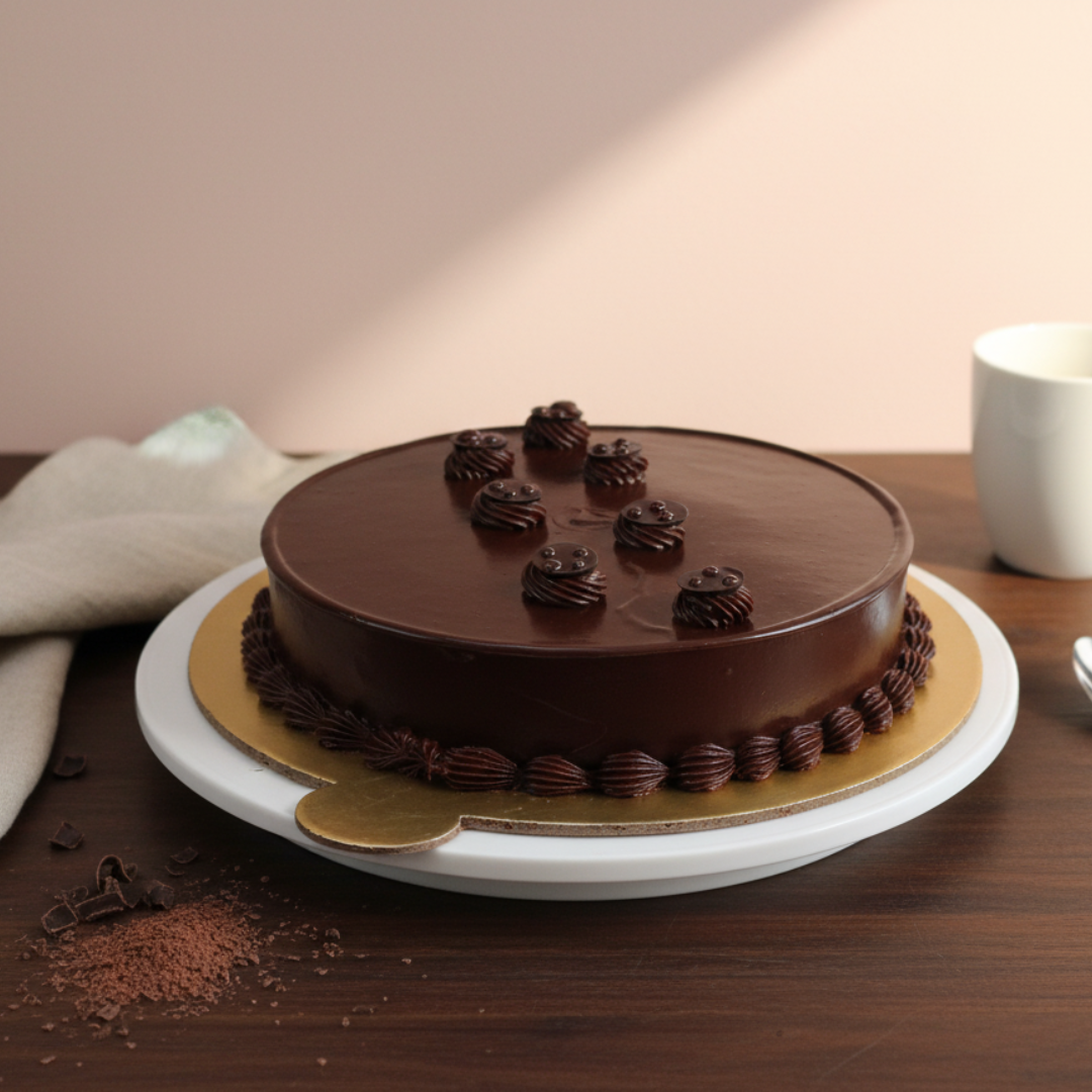 Alluring Belgian Chocolate Truffle Cake - Image 2