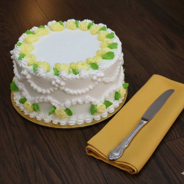 Sunshine Blossom Pineapple Cake