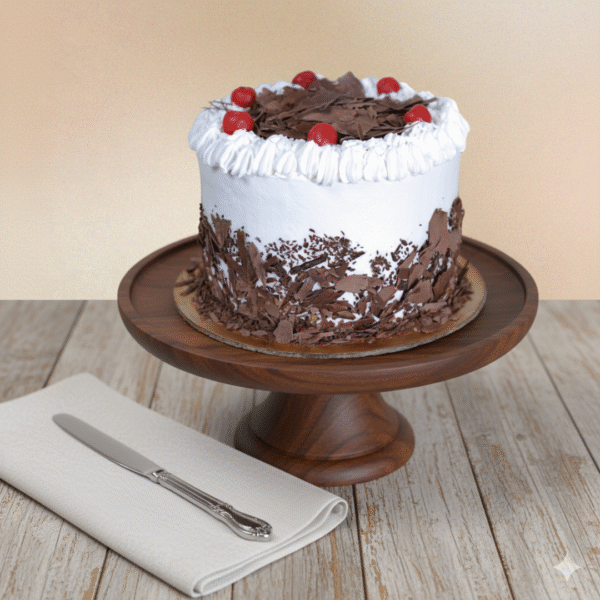 Beauty Black Forest Cake with Belgian Chocolate