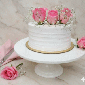 Enchanting Strawberry Cake