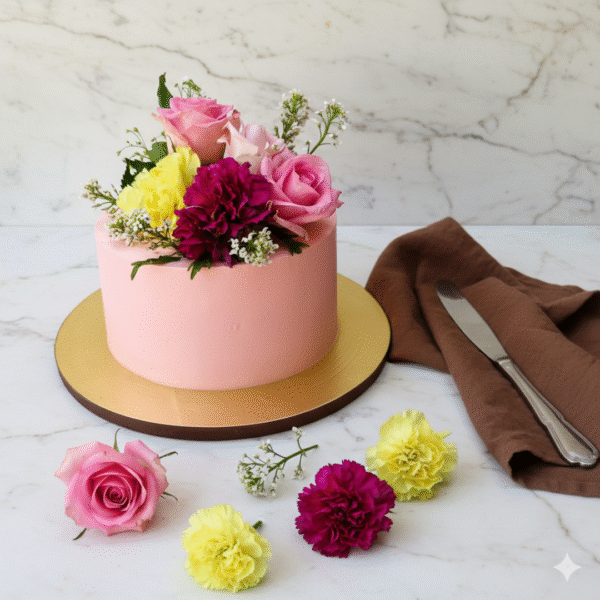 Gorgeous Strawberry cake