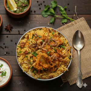 Vegan Butter ChYcken Biryani