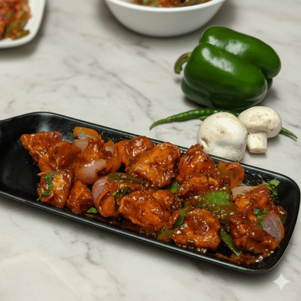 Chili Garlic Mushroom