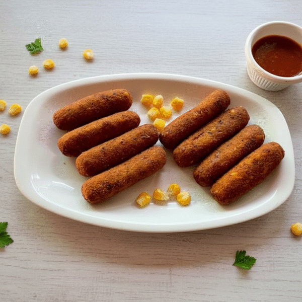 Jain Tofu N Corn Roll (8 pieces)
