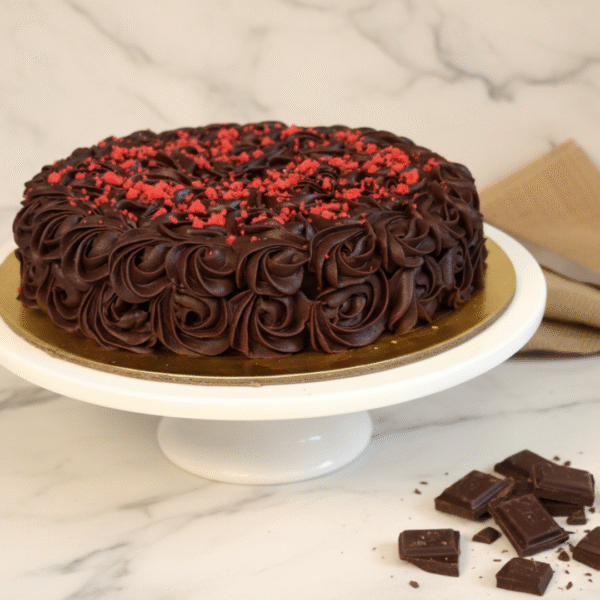 Red Velvet Belgian Chocolate Truffle cake