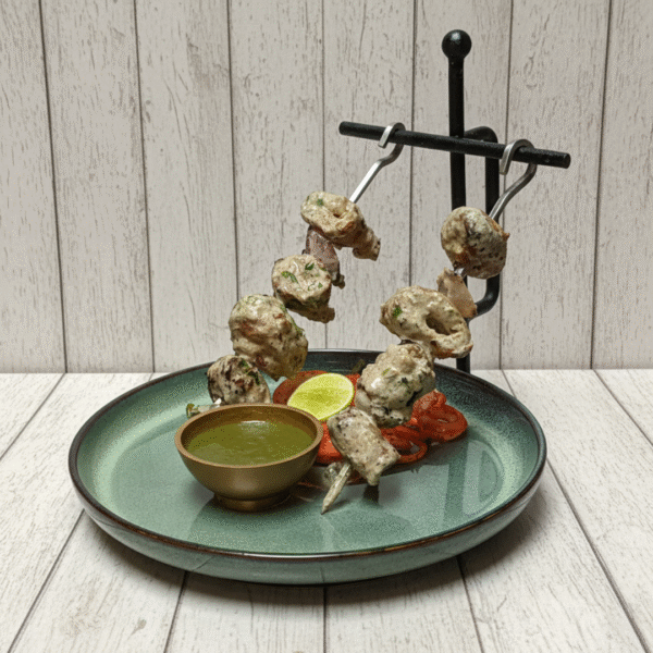 Tandoori Afgani Soya Chaap Tikka
