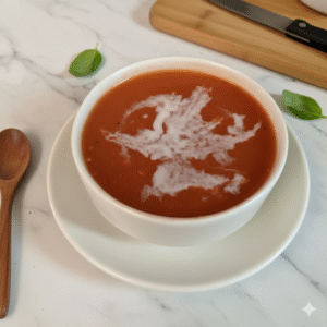 Jain Tomato Basil Soup