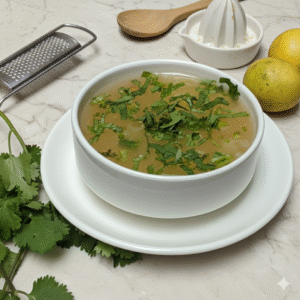 Lemon Coriander Soup