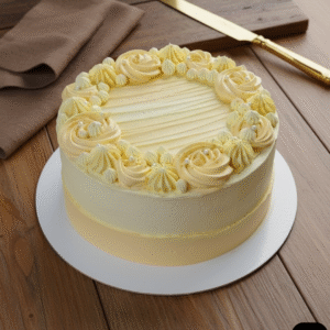 Golden Pineapple Dream Cake