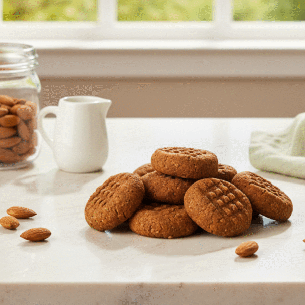 Vegan Almond date Cookies