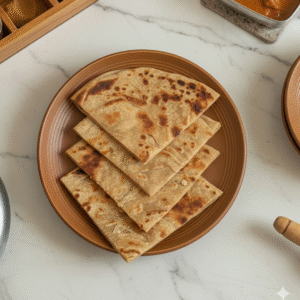 Jain Lachha Paratha/ Flat bread