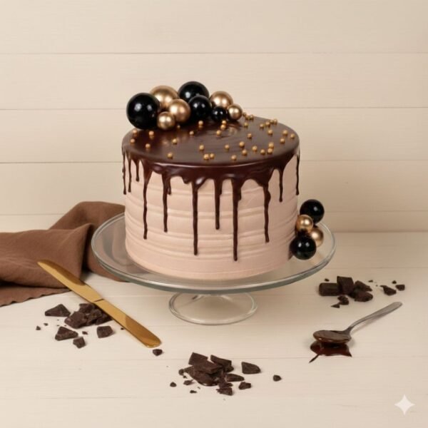 Golden Gala Chocolate cake with chocolate Mousse Filling