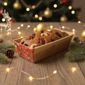 Vegan Whole Wheat Plum Cake (Jaggery & Molasses) (Pre-order)