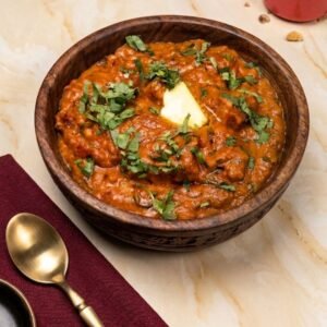 Plant-Based Keema Seekh Butter Masala